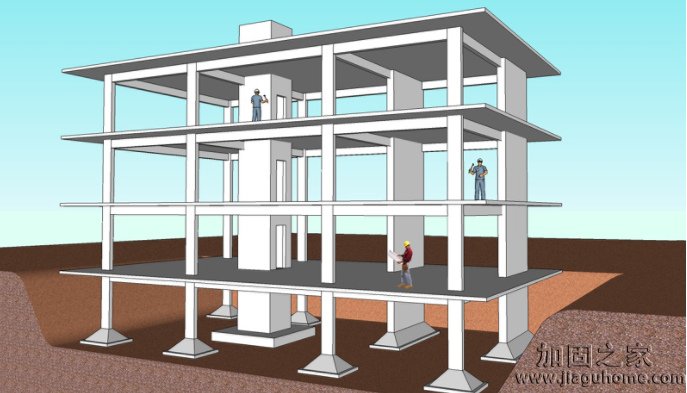 詳細介紹混凝土框架結(jié)構(gòu)基礎(chǔ)