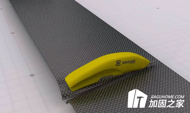 碳纖維加固的整個施工步驟，完整版3D