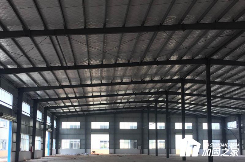 鋼結(jié)構(gòu)廠房現(xiàn)場檢測情況