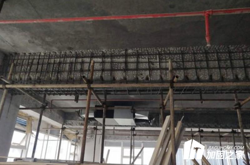 梁、板、柱承載力不足加大截面加固