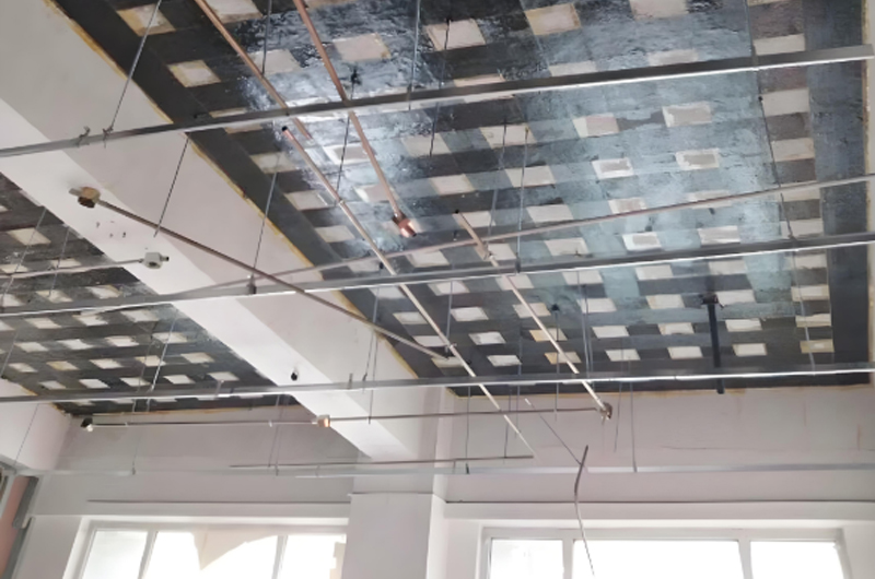 建筑加固施工工藝簡(jiǎn)易，施工流程較少