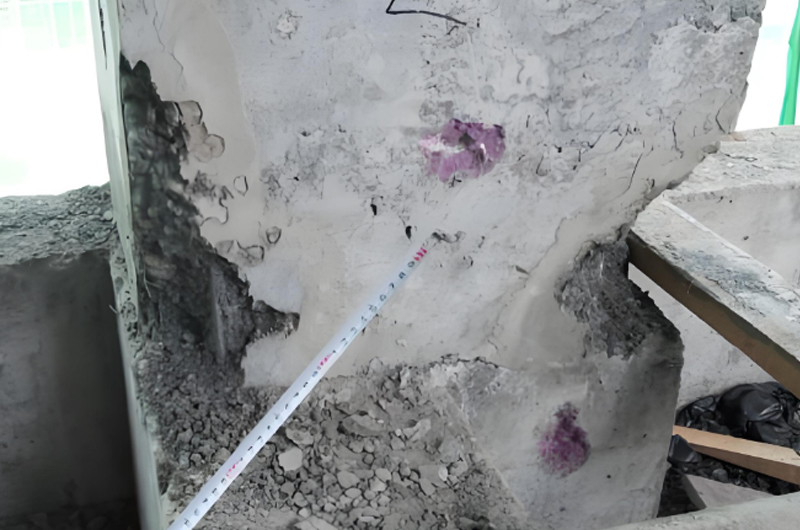 混凝土柱子開裂與施工和使用有關(guān)系