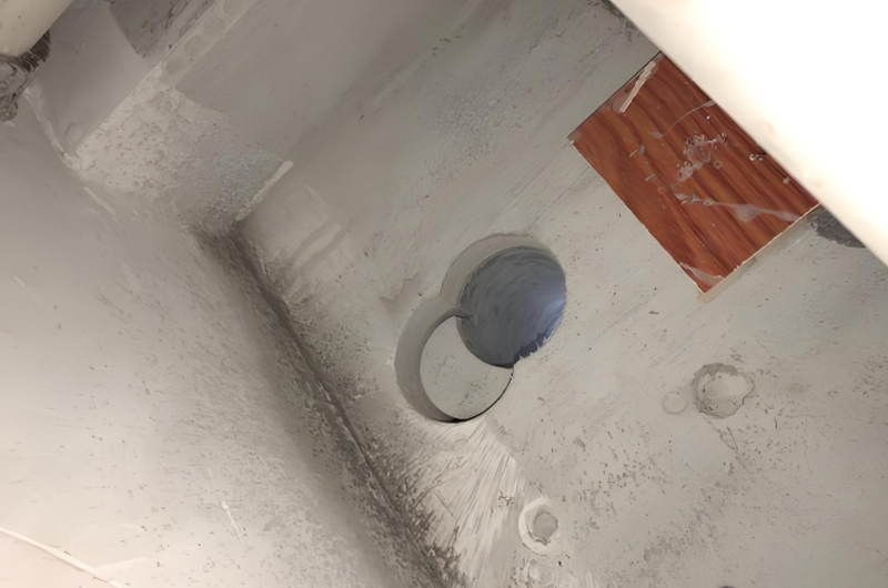 承重梁打孔進(jìn)行加固