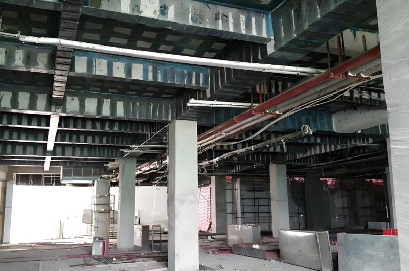按新規(guī)范對廠房進行加固改造