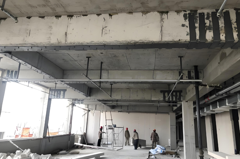 房屋改造加固結(jié)構(gòu)施工