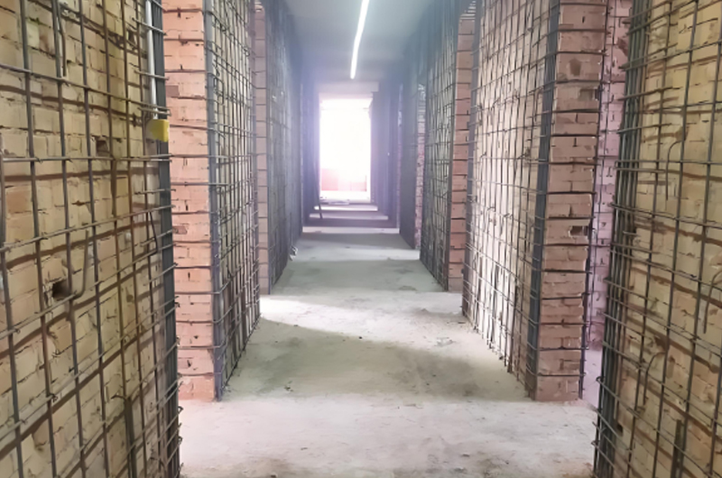 墻體加固引進先進的技術和設備