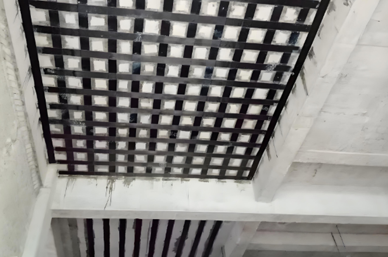 粘貼碳纖維布加固