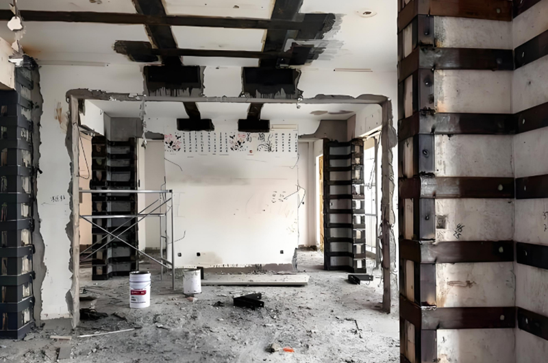 墻體加固(砌體 / 混凝土墻：抗側力與豎向承重核心)