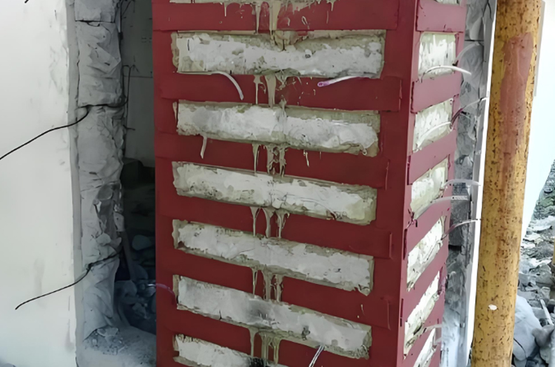 柱子承載力不足加固