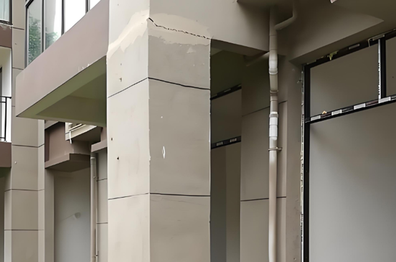 柱子裂縫只需表面修補(bǔ)，不用加固?