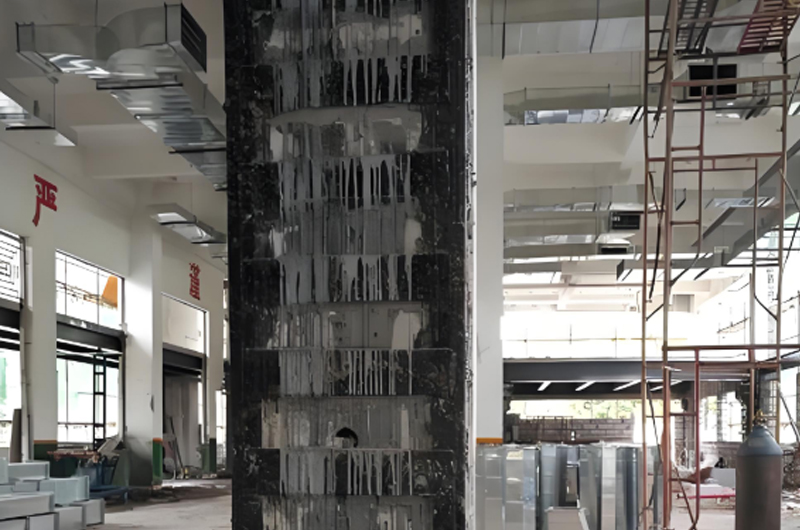 柱子加固的安全監(jiān)控