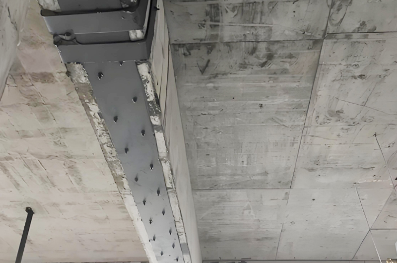 房梁受彎預(yù)應(yīng)力加固法