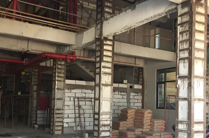 商場結(jié)構(gòu)承載力不足加固