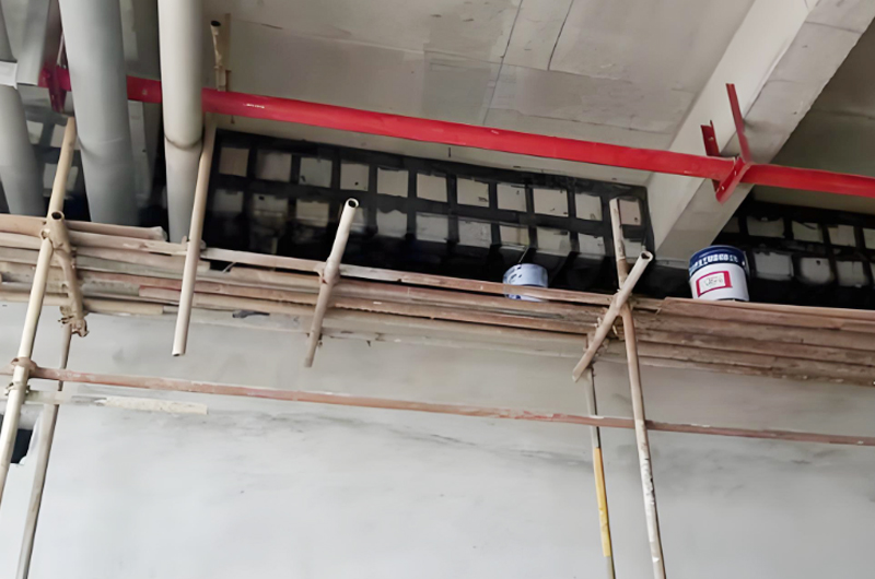 商場設(shè)備荷載增加加固