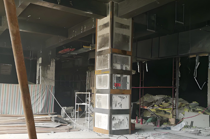 商場最常加固的部位是哪里?