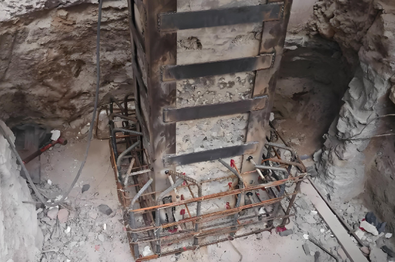 提前租賃好相關(guān)的加固設(shè)備